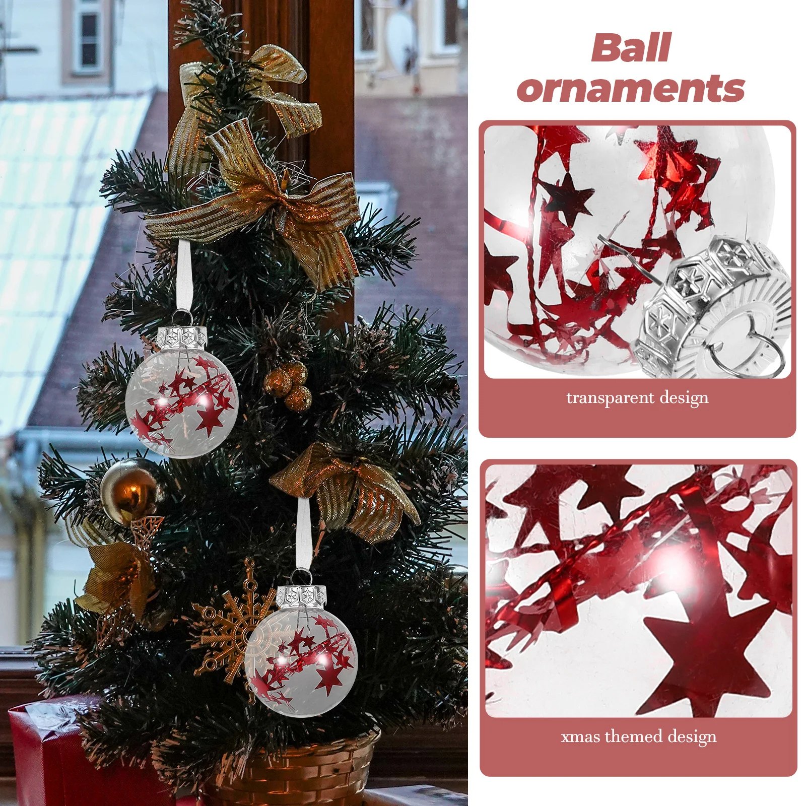 

Christmas Ball Pendant Decorative Pendants Hanging Decoration Holiday Decorations Ornaments for Tree