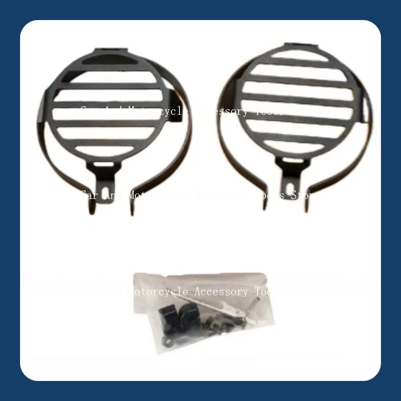 

Подходит для мотоциклов 800MT 800-5-5A: Защитная сетка для фар, защитный кожух из нержавеющей стали