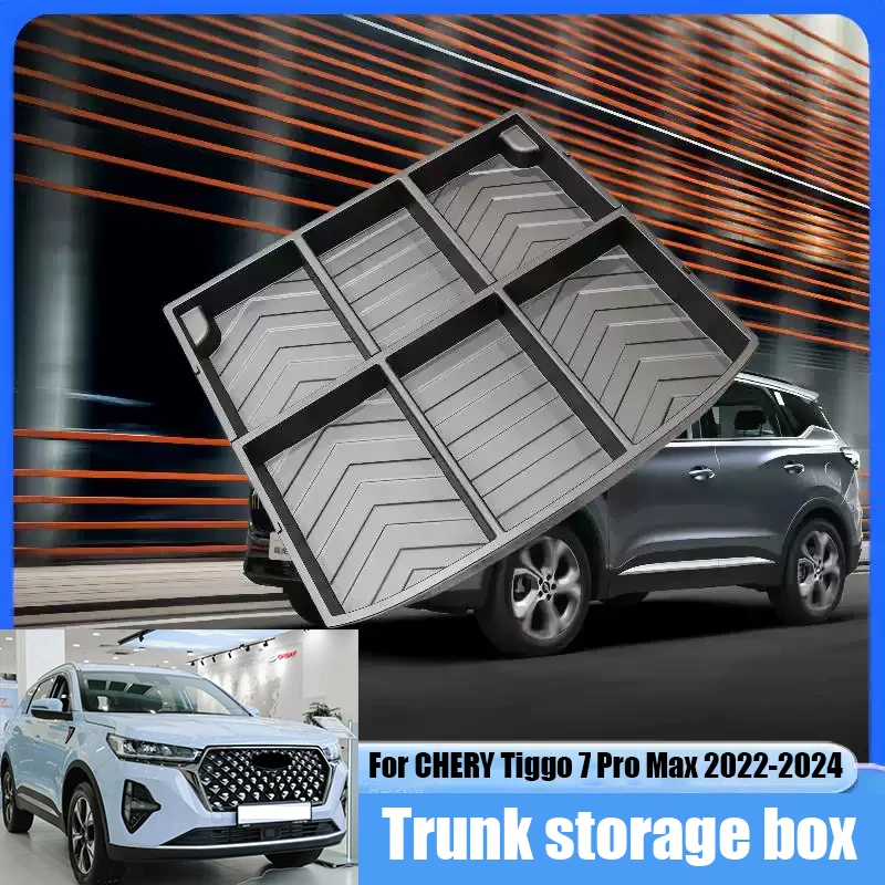 Car trunk storage box trunk storage box and car interior storage box For CHERY Tiggo 7 /Tiggo 7 Pro Max 2020 2021 2022 2023 2024