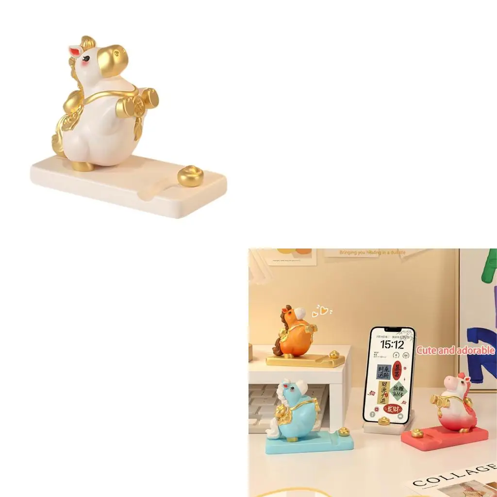 Elegant Rosin Holder 2026 Horse Year Prosperity for Office Desk