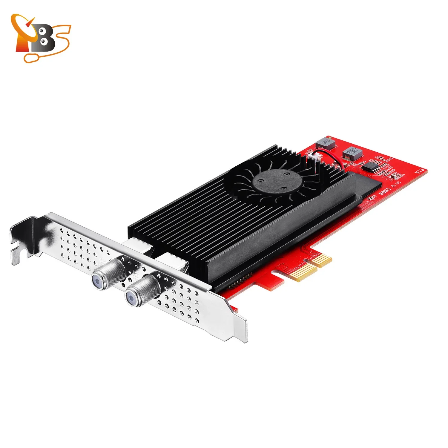 TBS6209se DVB-T2/C2/T/C/ISDB-T 8 TV Tuner PCI-e Card for Streaming and Broadcasting