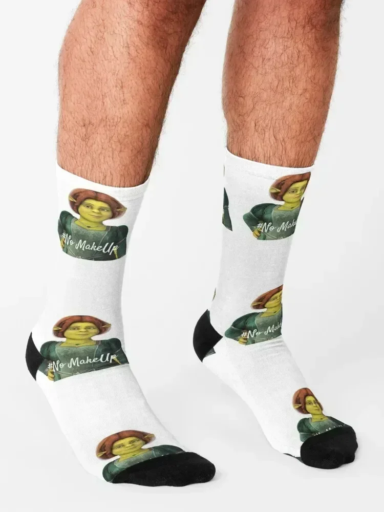 No MakeUp Ogre Princess Socks funny gifts new in's ankle sport Socks Men's Women's