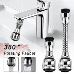 Kitchen Water Faucet Bubbler Water Saving High Pressure Filter Tap 360 Rotate Shower Head Filter Nozzle Bathroom Accessories