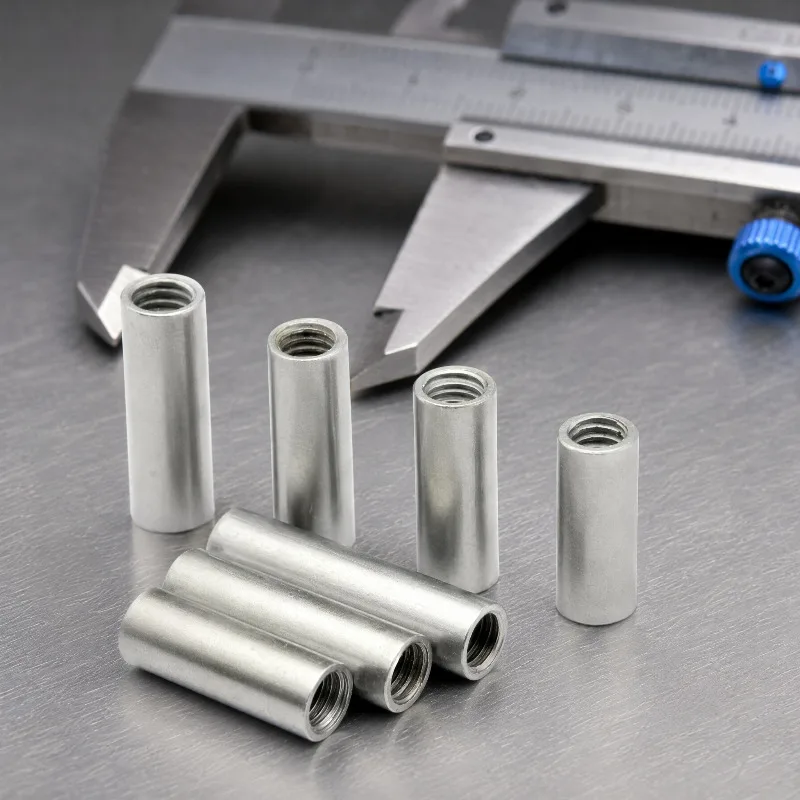 10pcs/lot Cylindrical Screw Rod Stainless Steel M3.5 Connecting Screw Rod Nut Screw Tightening Stud