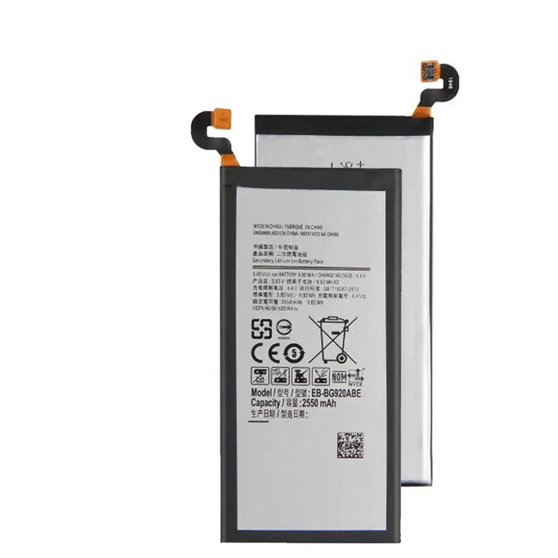 Battery EB-BG920ABE For Samsung GALAXY S6 G9200 G9208 G9209 G920F G920I G920 G920V G920T G920P EB-BG920ABA