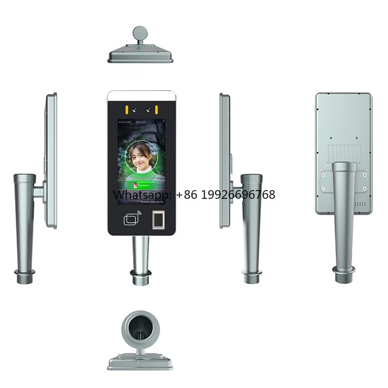 

7 Inch Android Facial Recognition Access Control Security System Face Attendance Terminal with NFC Fingerprint Recognition SDK