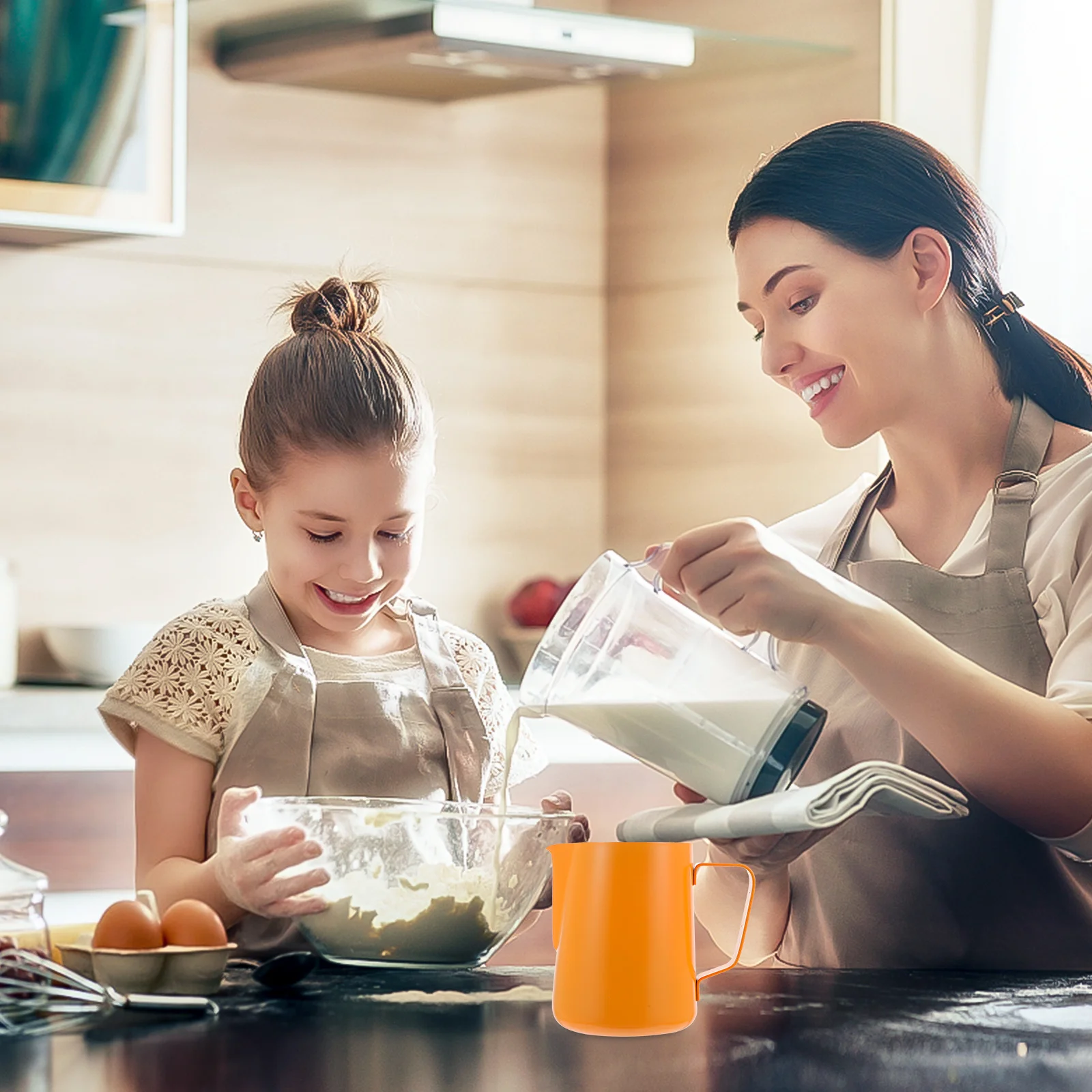 

Stainless Steel Milk Frothing Pitcher Coffee Steaming Jug For Latte Cappuccino Milk Froth Pitcher Kitchen Tool