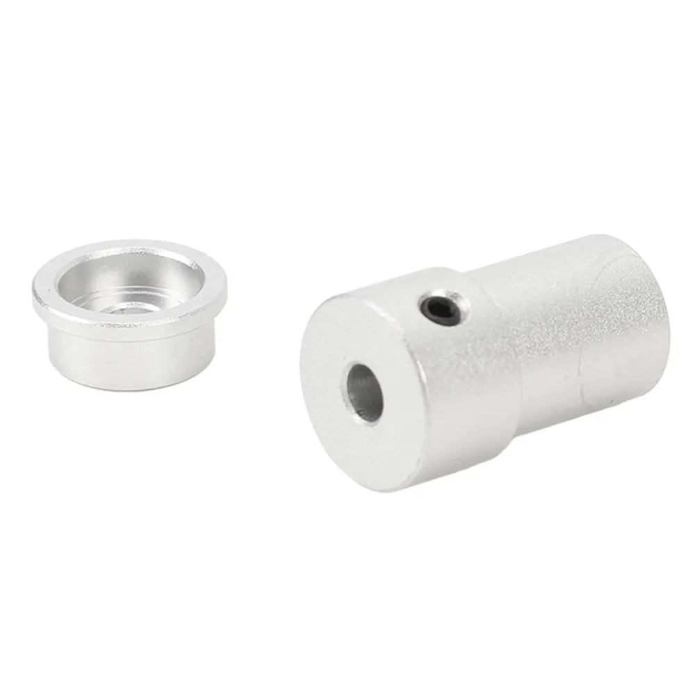 Durable 4mm Motor Shaft Coupling Aluminum Alloy Smooth Transmission Shaft Coupler Connector DC Motor Coupling DC Motors