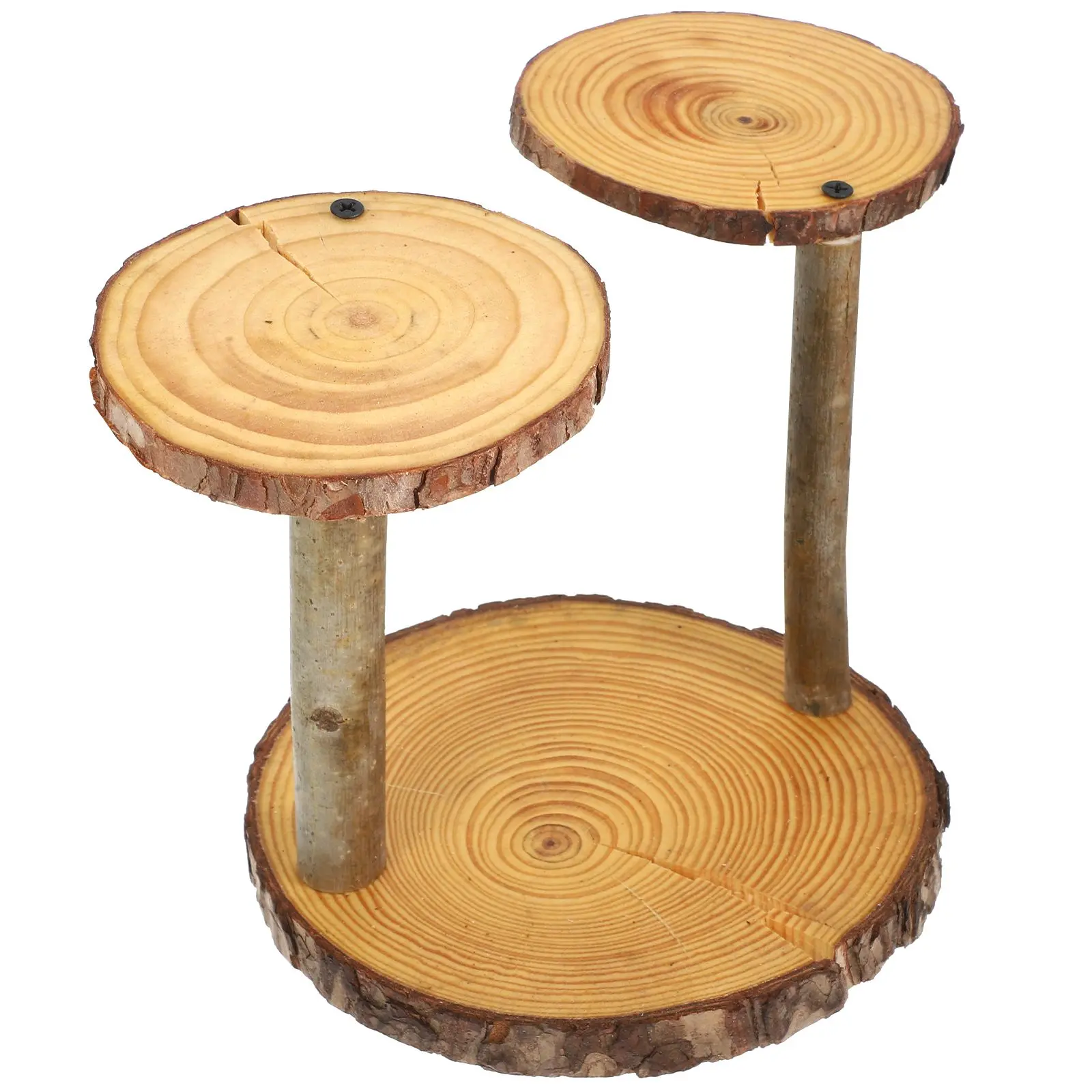 

Solid Wood Flowerpot Rack Wood Pot Stand for Balcony Garden Potted Plants Display Shelf Storage
