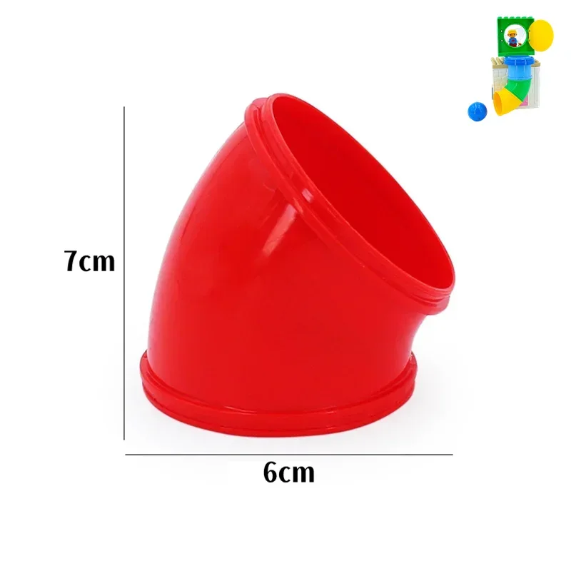 Grote bouwstenen Glijbaan Trap Schommel Wip Reuzenrad Serie Compatibel Duploe Grote Baksteen Kinderen Educatief Speelgoed Kid Gift