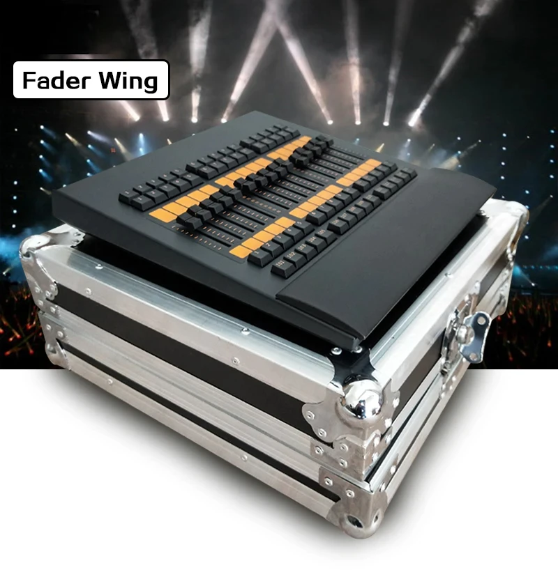 MA Fader wing Console lighting controller DMX 512 Console Stage Lighting For LED Par Moving Head Spotlights DJ Console