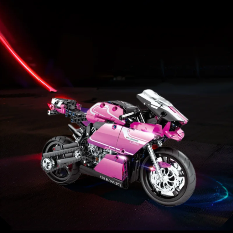 

Итальянский строительный блок для мотоцикла Panigale V4R, модель мотоцикла, автомобиль, технический кирпич, строительная коллекция игрушек для подарка