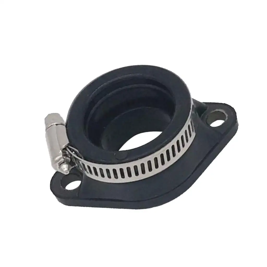 Rubber Carburetor Manifold Flange Adapter Durable Replacement for PWK 28mm Carburetor UTV ATV