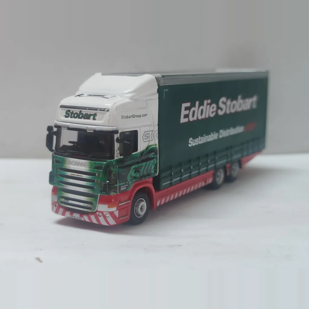 

Литой под давлением масштаб 1:76 OXFORD scania, модель автомобиля из сплава, Коллекционная игрушка, подарок, сувенир, демонстрационный орнамент