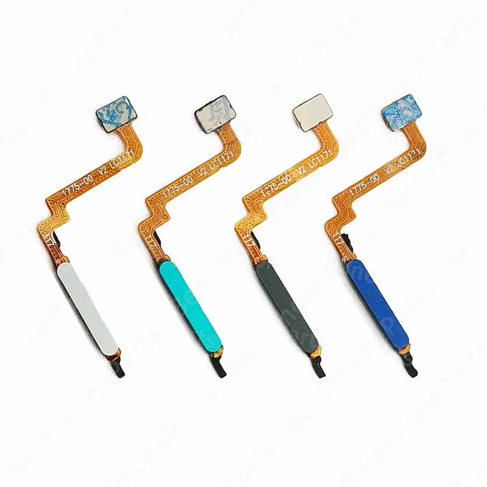 Fingerprint Sensor Flex Cable For Xiaomi Redmi Note 11 Pro Plus 4G 5G Finger Print Scanner Home Button New Spare Parts