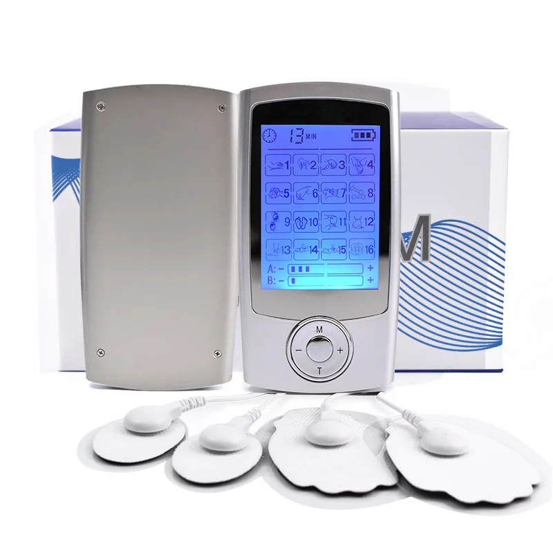New double 16 mode cervical acupuncture TENS massager EMS pulse physiotherapy instrument
