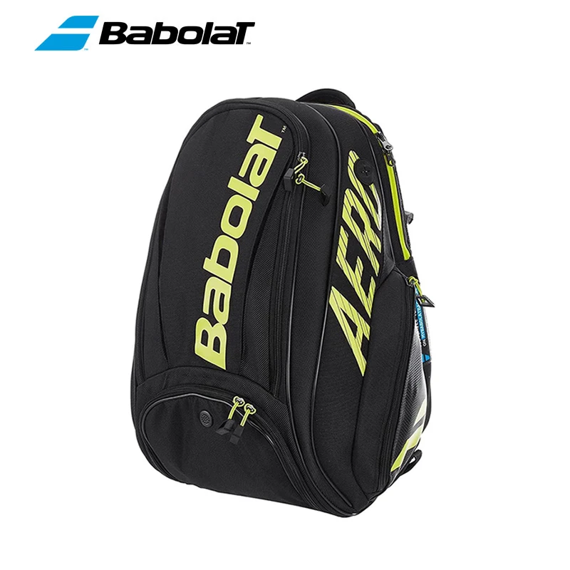 BABOLAT PURE AERO Tennis Backpack STRIKE Tim Model Tennis Racket Bag 2Pack large capacity Portable Squash Padel Beach Tennis Bag