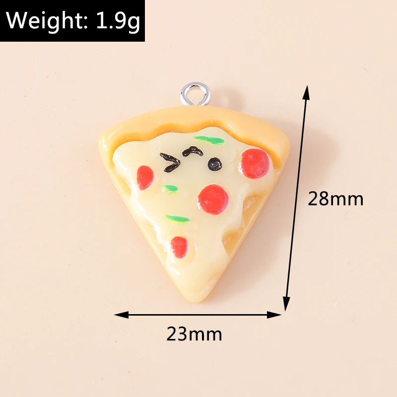 15 Stück Mix Harz Schokolade Charm Dessert Food Charms für Halskette Armband Ohrring Schlüssel bund DIY Schmuck herstellung Zubehör – Detail 15