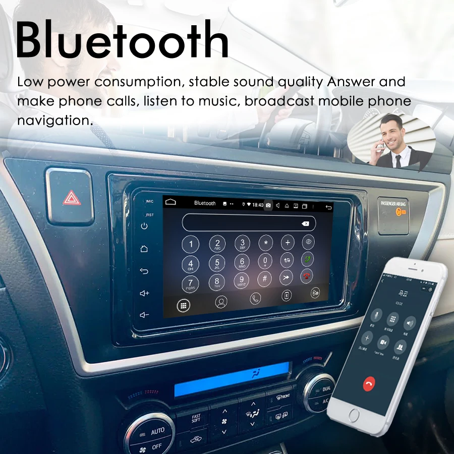 Android 14 IPS Screen For TOYOTA AURIS 2013 2014 CAR RADIO GPS 8GB RAM 128GB FLASH 8 Octa Core STEREO+DVR/WIFI+DSP+DAB+CARPLAY