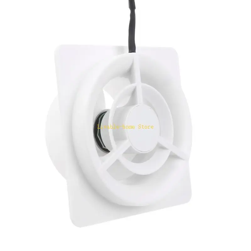 60 مللي متر مروحة العادم قناة مروحة نافذة الهواء التعزيز جهاز تهوية قابل للتعديل سرعة B46D #4