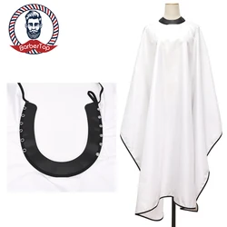 Barbershop Waterproof  Haircutting Apron Non-Stick Hair Gown Anti-static Hairdressing Cape for Adult Salon Hair Coloring Cloth