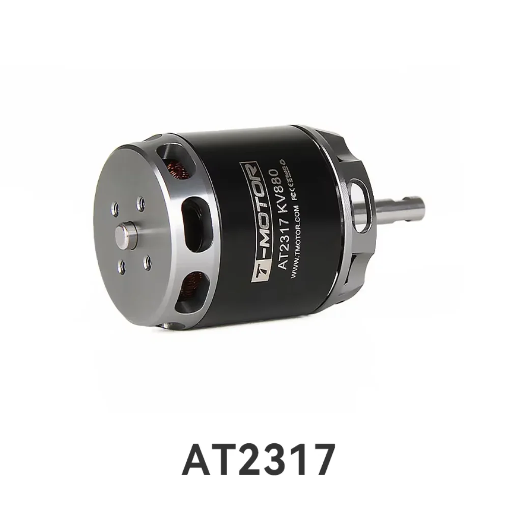 

T-MOTOR AT2317 Long Shaft Outdoor 3D Trainer Glider Motor-KV1400/KV880/KV1250 for Multicopter Racing Drone Parts DIY PART