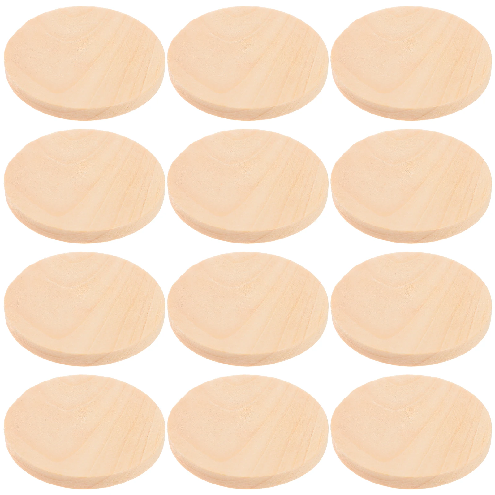 

50pcs Discs 5mm Thick Blank Wood Slices for DIY Crafts Christmas Decorations Unfinished Wood Blanks Blanks 50mm