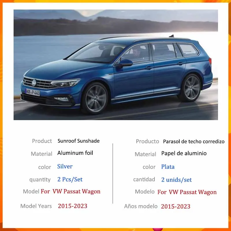 Автомобильный люк на крыше, солнцезащитный козырек для Volkswagen VW Passat B8 Wagon 2015-2023 2022 2021 2019, солнцезащитный крем на крышу, теплоизоляционная крышка, ветровое стекло