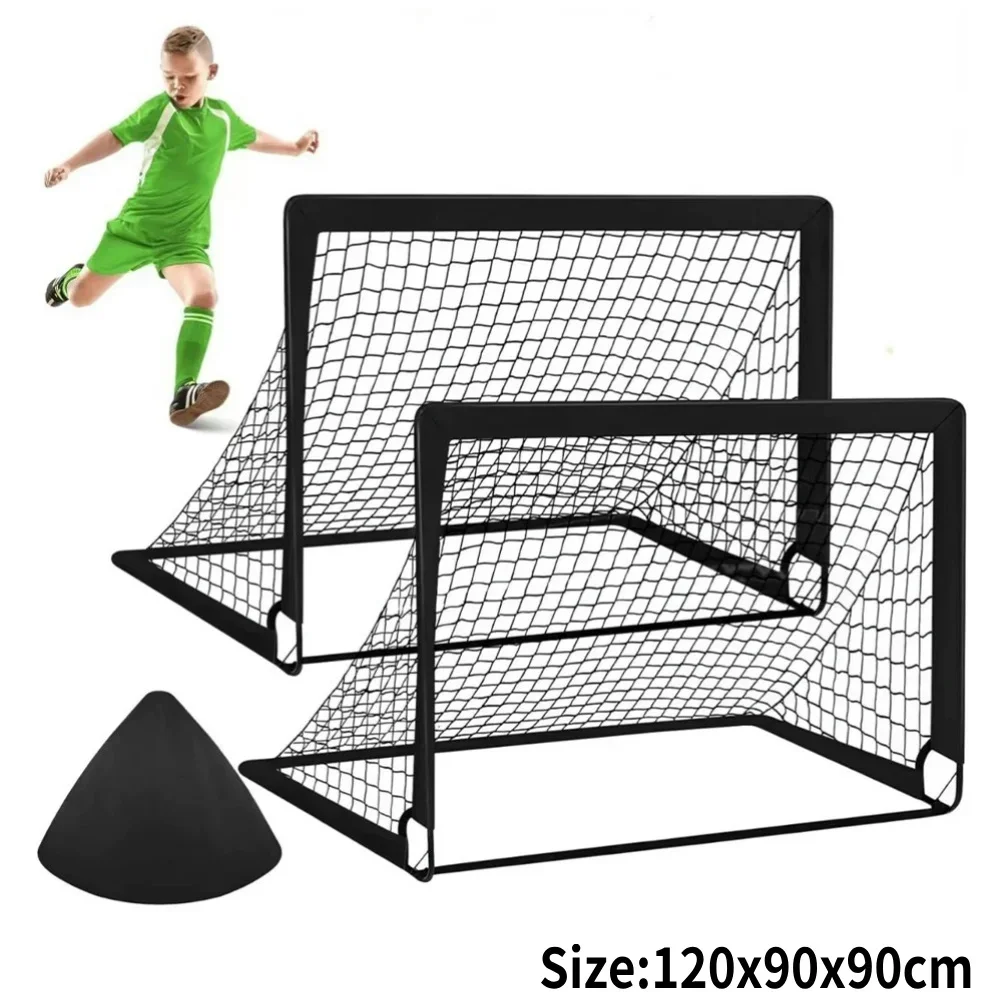 

Portable Soccer Goals for Kids and Youth Folding Soccer Goal Pop Up Soccer Net with Carry Bag for Backyard Training Goal