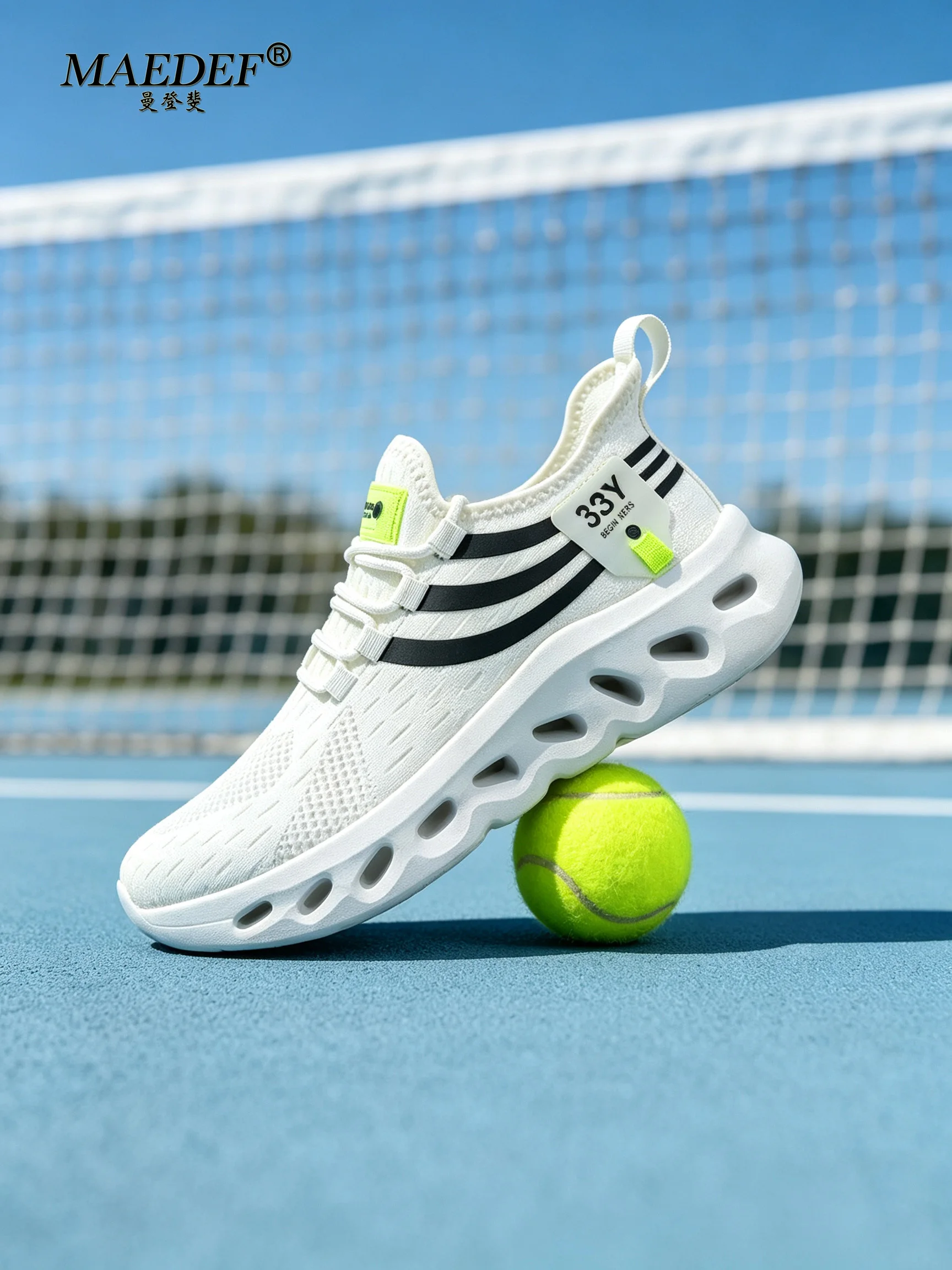 Spring&Summer Men's Casual Sports Shoes Breathable Lightweight Sneakers Outdoor Tennis Running Walking Shoes Male Vulcanized