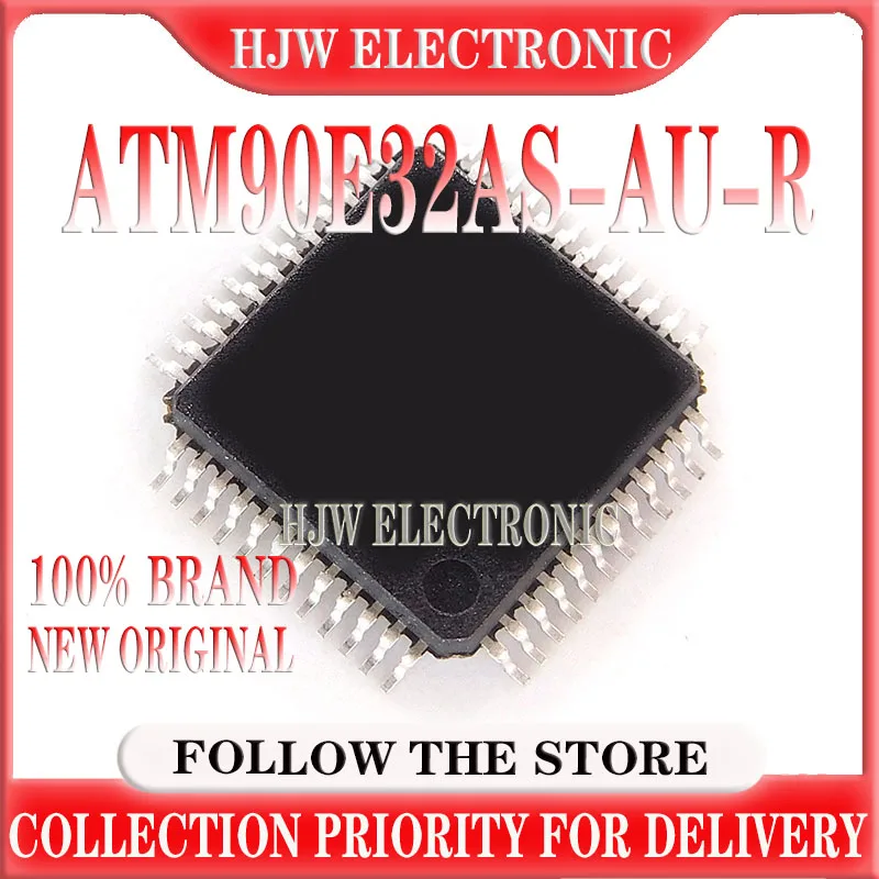 

10-100pcs/lot ATM90E32AS-AU-R ATM90E32AS TQFP-48 Microcontroller chip IC in stock