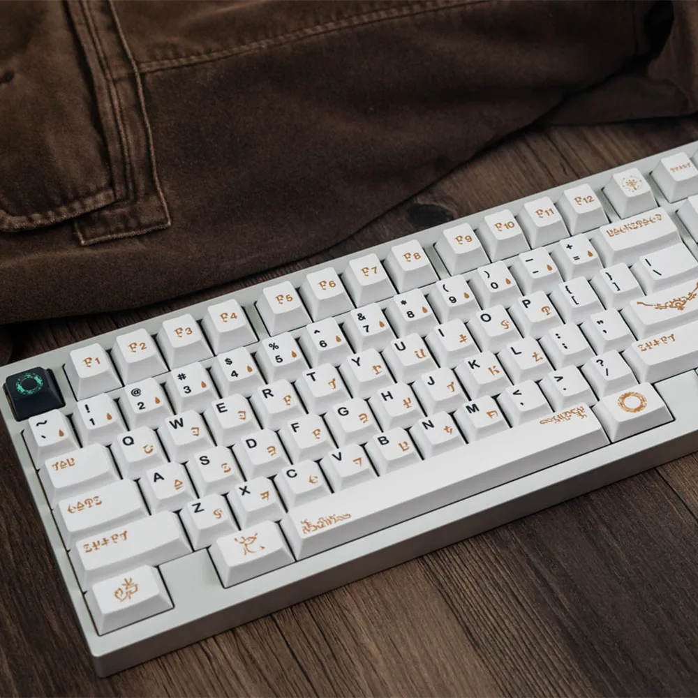 143 Keys/Sets Scerda PBT Keycap Cherry Profile DYE Sublimation Customized Keycaps For GH60 GK61 RK68 Mechanical Keyboard