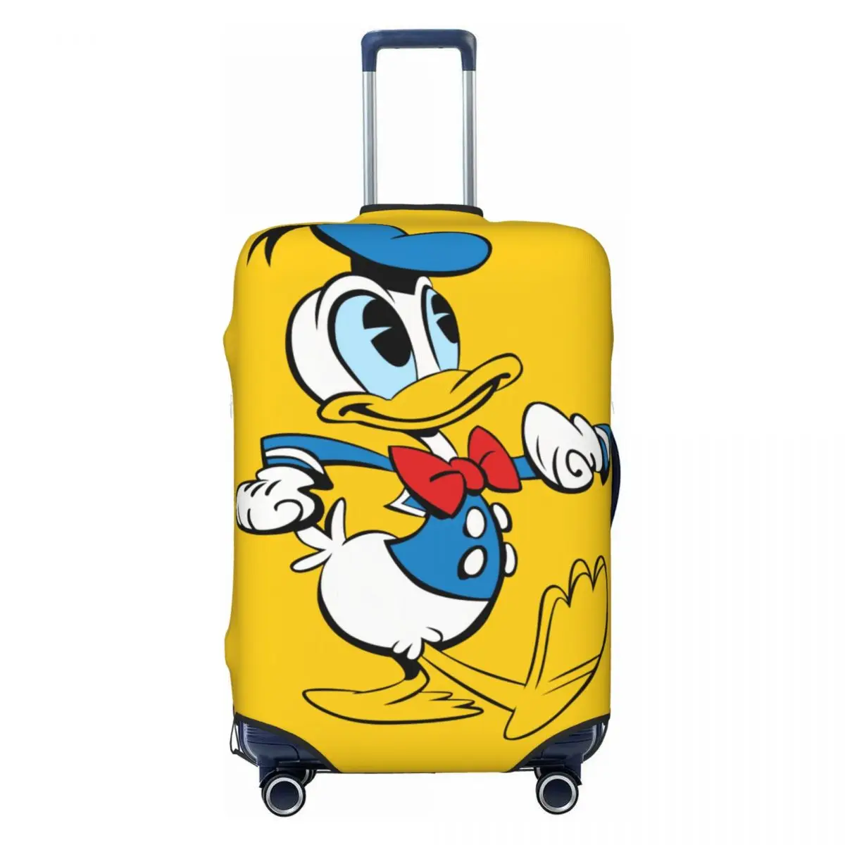 

Donald Duck Memes Travel Luggage Cover Dust Proof Cartoon Suitcase Cover Protector Fit 18-32 Inch