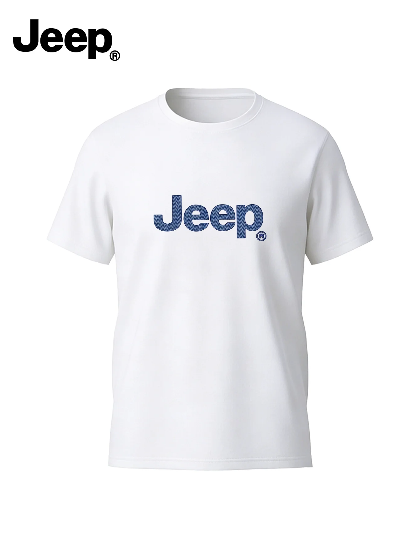 

Мужская летняя футболка с коротким рукавом Jeep, свободного кроя, универсальная, для занятий спортом на открытом воздухе, повседневная, для многослойных образов