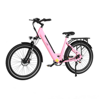 RCB G6 Adult Electric Bicycle 350W Motor Ebike 36V 10.4Ah Battery Man‘s City commute E-Bick 27.5*2.1Inch Tire Electric Bike