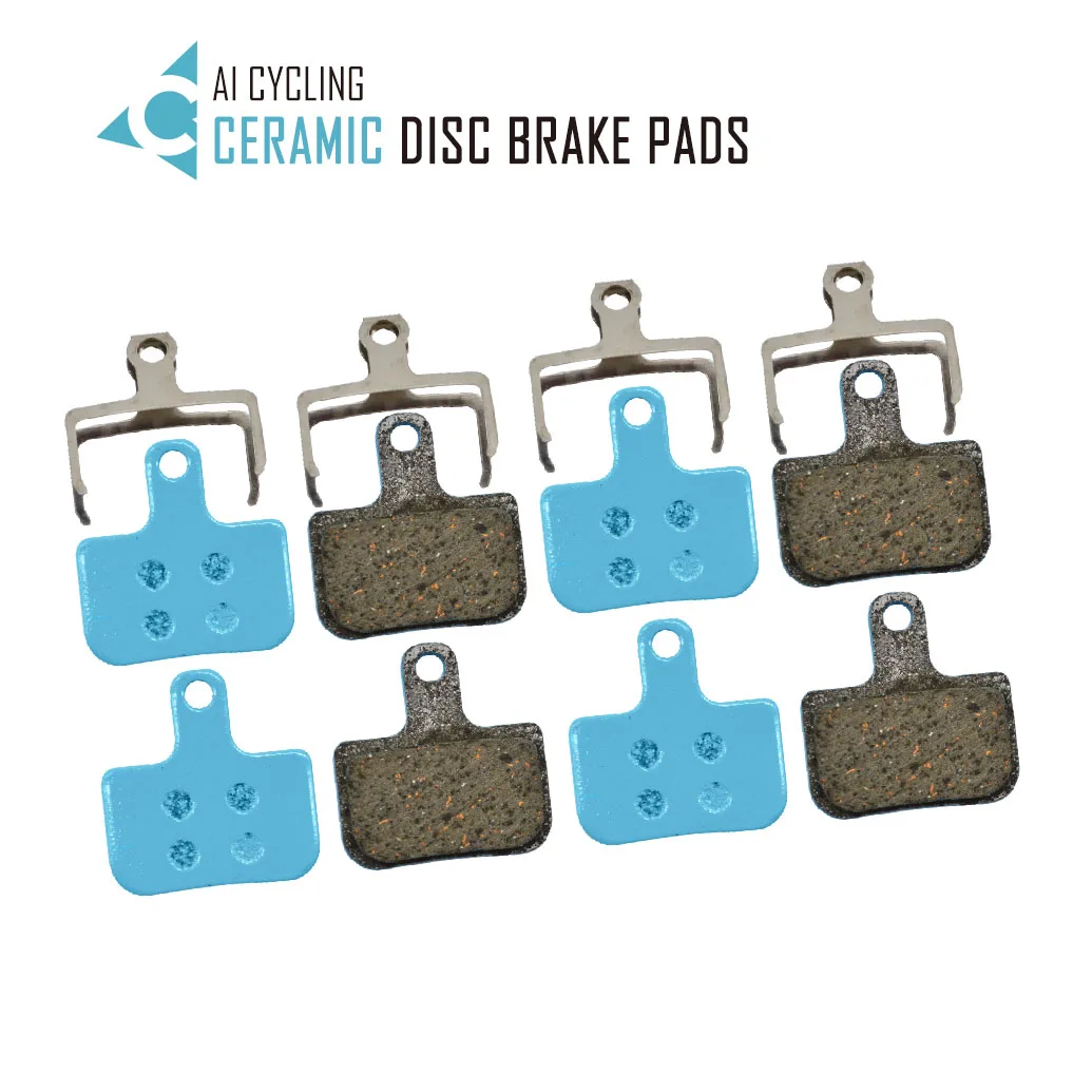 4Pairs EOOZ Ceramics Bicycle DISC BRAKE PADS for AVID Elixir & DB SRAM LEVEL TL & T / Sram Force eTap AXS