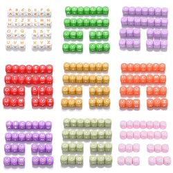 12mm 26Pcs Silicone Letter Beads 15 Colors Colorful Alphabet Silicone Chewing Bead for Pacifier Clip Chain Not Choose Letter