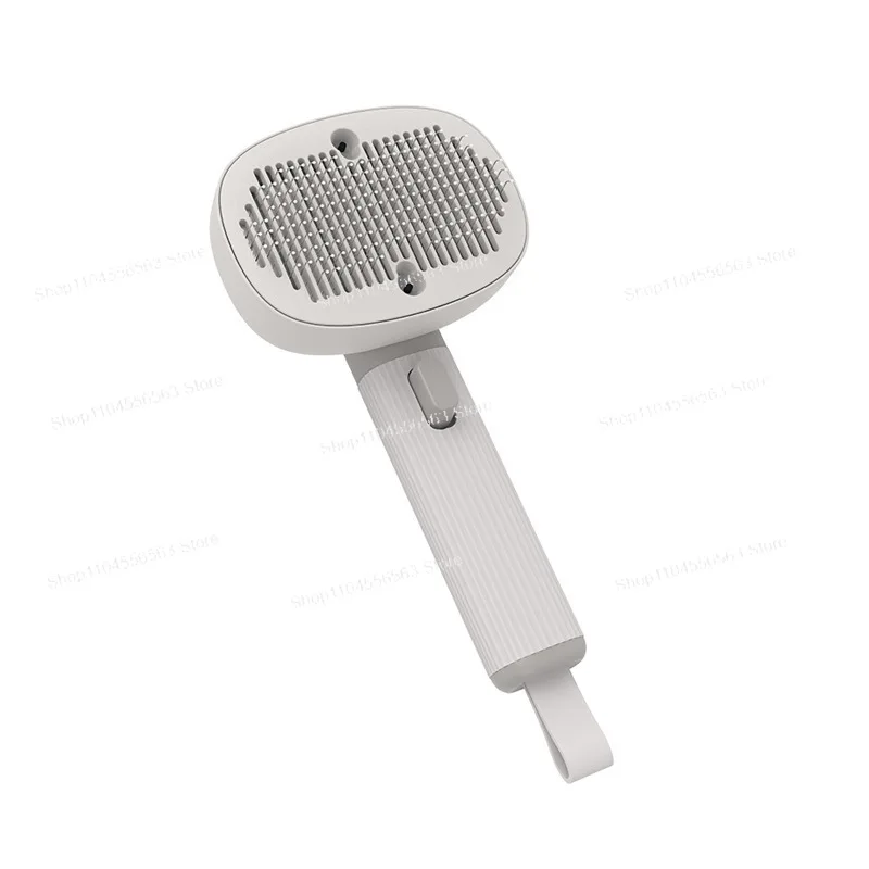 Novo pente para animais de estimação de alta qualidade, multifuncional, íon negativo, massagem, gato, cachorro, brinquedo, exame físico, pente para remover cabelos flutuantes