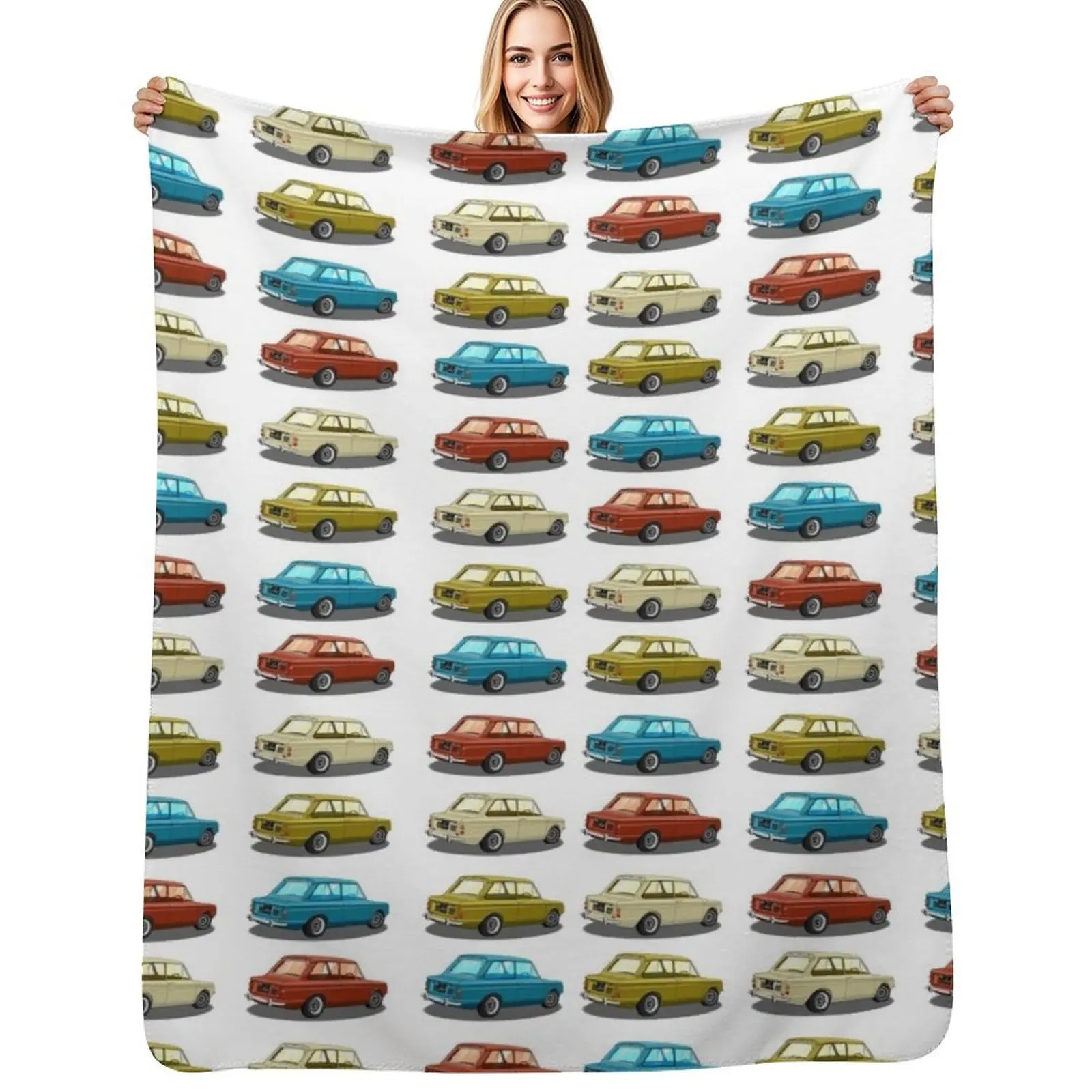 

Hillman Imp - Multicolour Throw Blanket Soft manga Thermal for babies Blankets