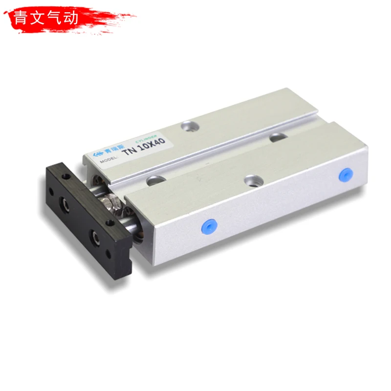 Small double rod double shaft pneumatic cylinder TDA/TN10 * 10/15/20/25/30/40/50/60/75/100S