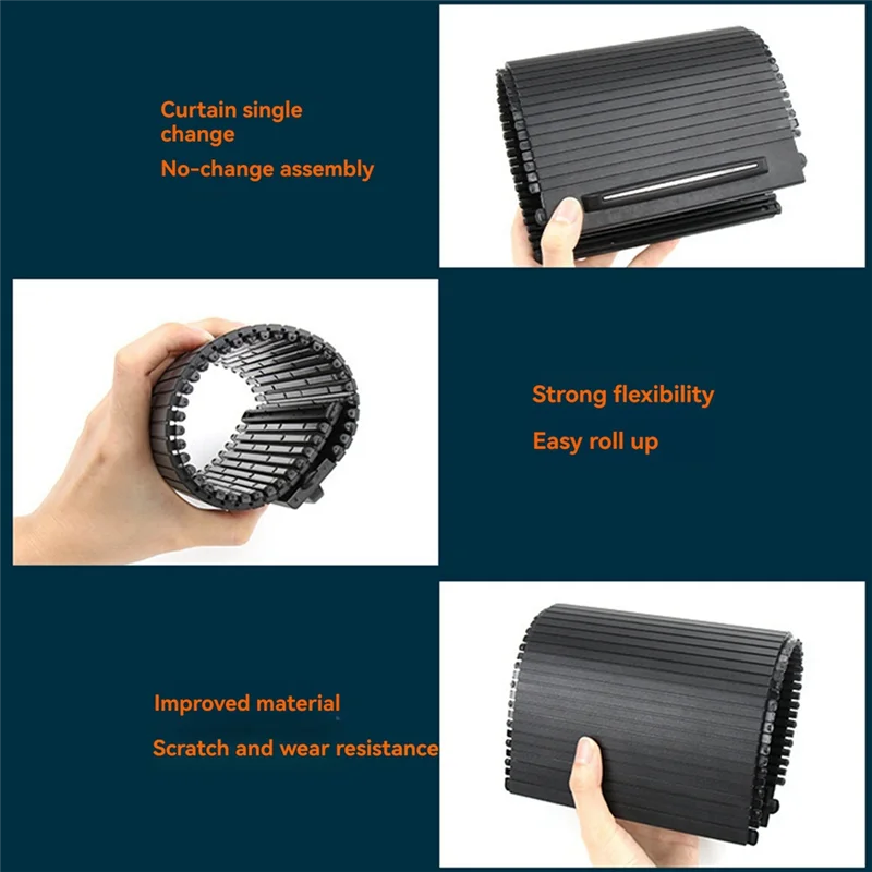 

5305130V6501 Car Center Console Glove Box Roller Blinds Front Armrest Box Roller Cover Shutter Cover For JAC Refine M4-A04U