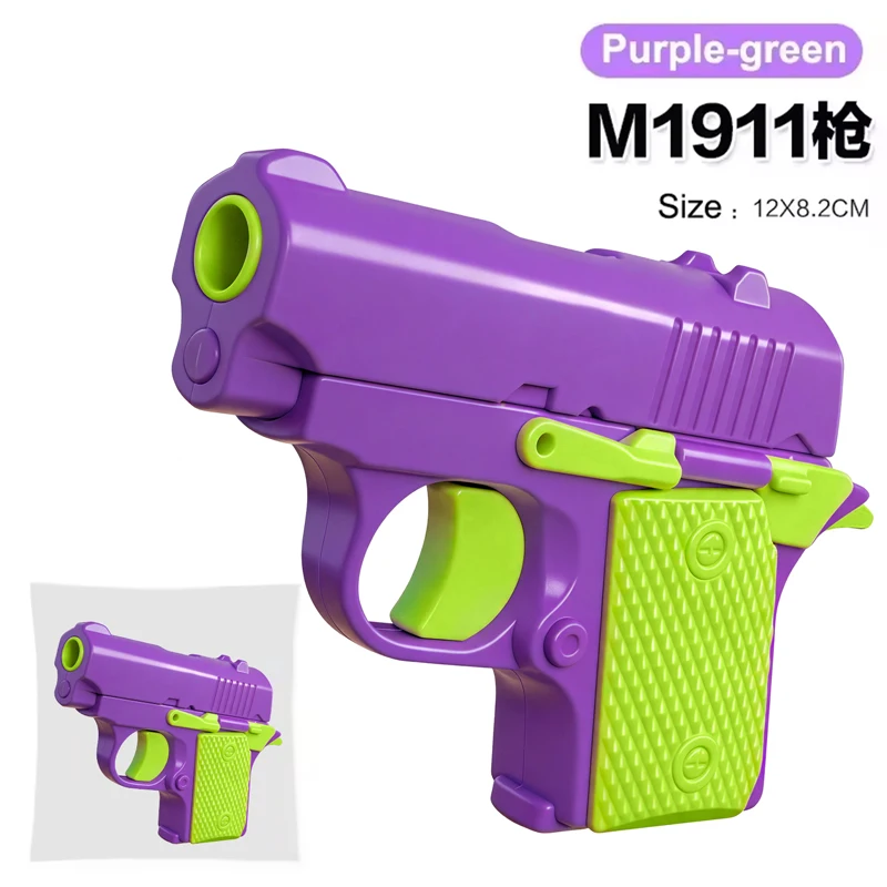 3D-gedrucktes Mini-1911-Waffenmodell, Kinderspielzeug, Zappeln für Kinder, Erwachsene, Jungen, Stressabbau, Spielzeug für Kinder, Dekompressionsgeschenk – Detail 7