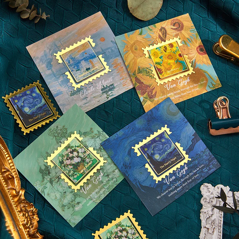 

Antique Style Bookmarks Vintage Oil Painting Design Metal Pendant 4 Styles bookmarks for books bookmark