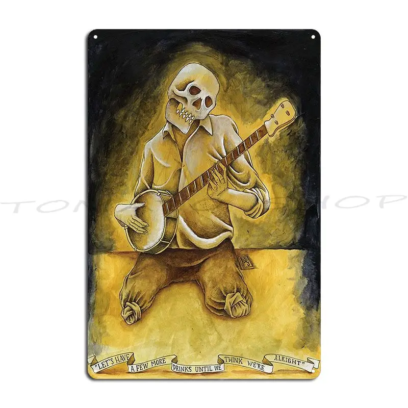 A Few More Drinks Metal Sign Garage Decoration Plates Club Customize Tin Sign Poster