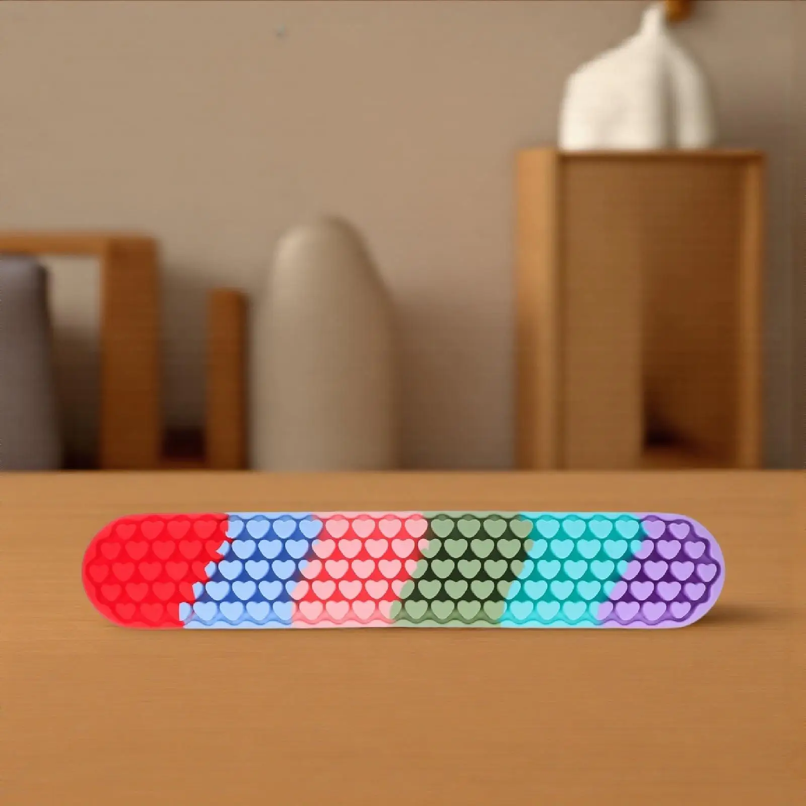 

Ergonomic Silicone Heart Shaped Wrist Rest Soft Breathable Keyboard Pad Office Wrist Cushion Laptop Hand Mat for Comfort