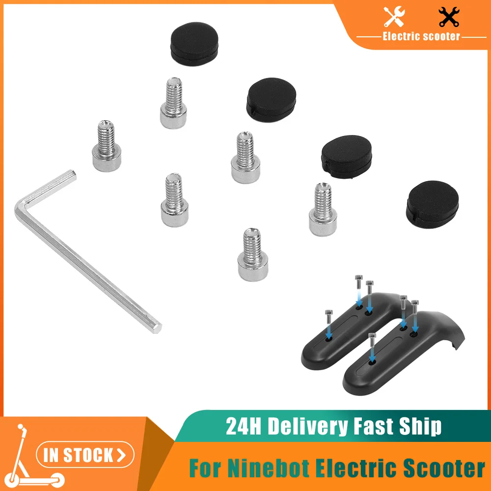 Front Fork Rubber Plug Cover Screws Electric Scooter For Segway Ninebot Max G30 G30D Front Fork Protection Shell Accessories