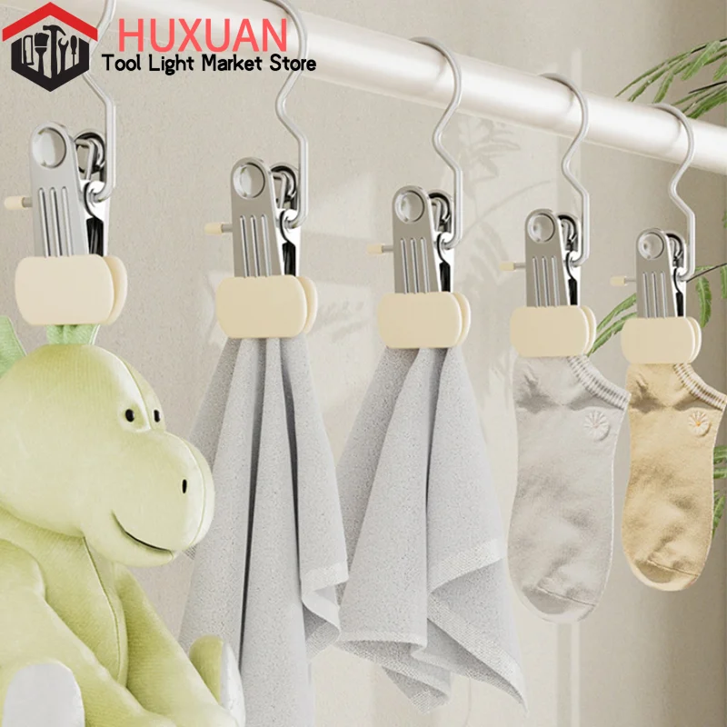 منظم ملابس شماعات مع خطافات ، منظم خزانة ملابس ، بدون أثر ، مشابك ملابس ، سراويل تجفيف ، جوارب ، توسيع ، 5: 10 #4