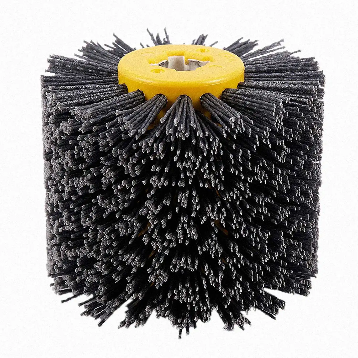 1 pz filo abrasivo in nylon dupont tamburo ruota lucidante spazzola elettrica per la lavorazione del legno lavorazione dei metalli-[Qahk]