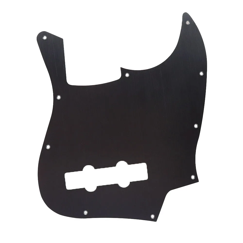 1Pcs Guitar Pickguard Metal Jazz Bass Jb Pickguard For Electric bass JB Bass guitar with 10pcs Screw