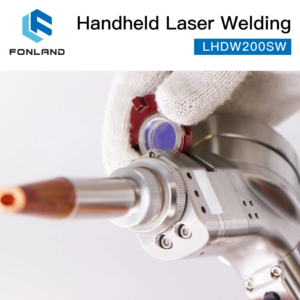 FONLAND 1064nm Ospri Hand-held Laser Welding Head LHDW200SW 0-2kW with QBH Connector Single Axis Swin for Fiber Laser Machine